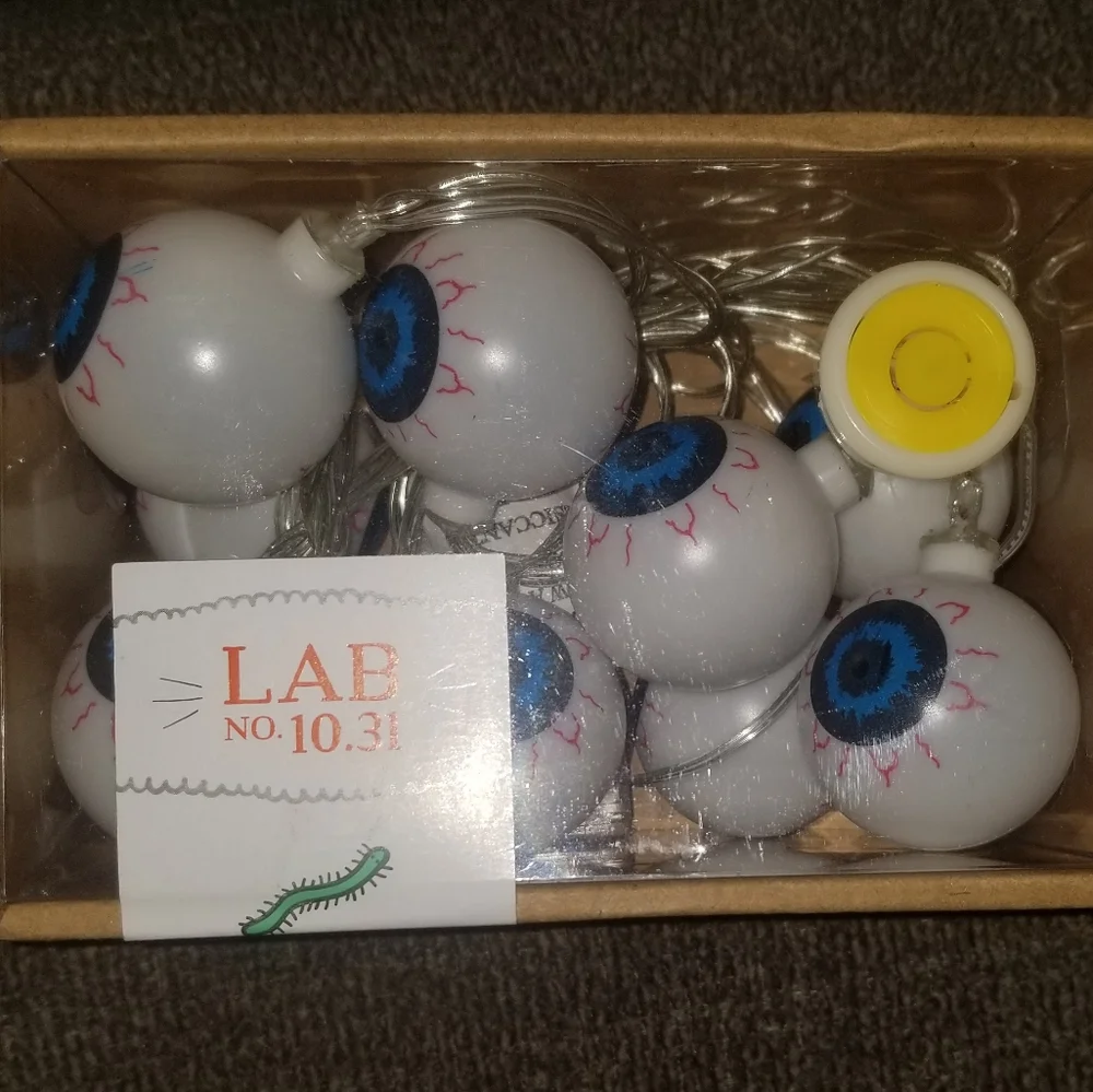 Lab No. 10.31 LED Eyeballs